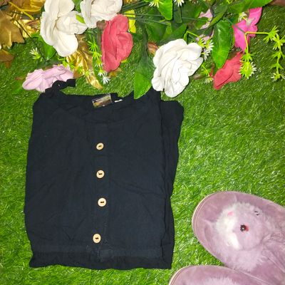 Dresses, Black Colour One Piece For Girls