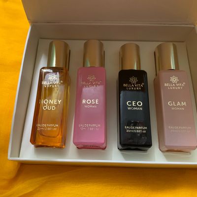 Buy La French Niche Collection Luxury Giftset Perfume for Him & Her 4x20ml  Eau de Parfum - 80 ml Online In India | Flipkart.com