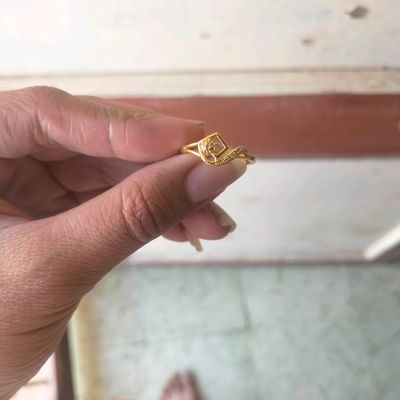 1 Gram Gold Forming Lion Face Delicate Design Gold Plated Ring for Men |  eBay