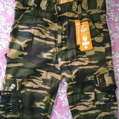 Women's Camo Cargo Pants High Waist Baggy Wide Leg Camouflage Army Fatigue  Slim Fit Pocket Trousers at Amazon Women's Jeans store