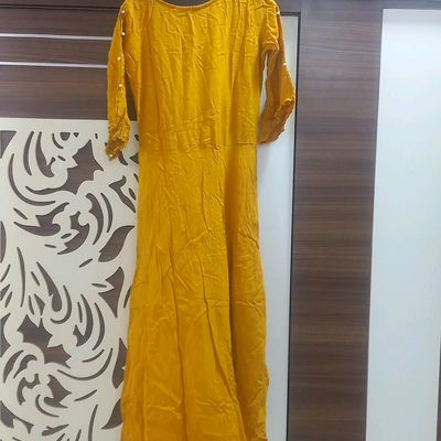 Zola Womens A-Line Silk Kurti with Embellished Bell Sleeves  (180005-Brown-2XL) in Surat at best price by The Next Fashions - Justdial