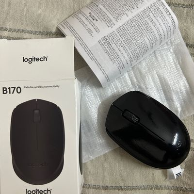 B170 Black & Mouse Laptops | for Computers PC/Mac/Laptop | Wireless Freeup Logitech