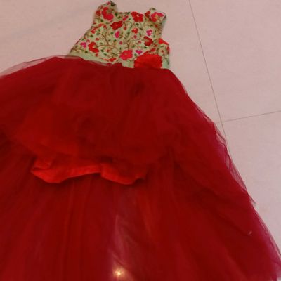 Toy Balloon Kids Floral Embroidered Orange Girls Party Wear Dress Age  Group: 2-12 Years at Best Price in Faridabad | Toy Balloon Fashion Private  Limited