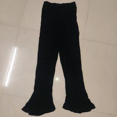 NWT Theory High Side Slit Wide Leg Pants Trouser, Deep Navy Size 4 $395 |  eBay