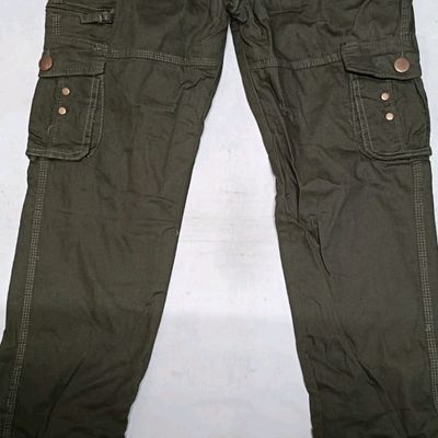 Ayacucho Mens Black Cargo Trousers Size 36 in L30 in – Preworn Ltd