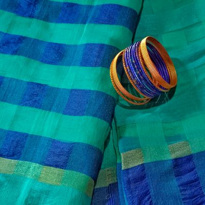 Set of 2 Traditional Colored Silk Thread Bangle Set – BANGLES BY LESHYA