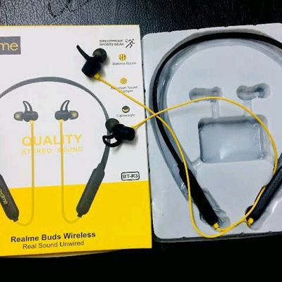 Headphones Speakers Realme BT R3 Neckband Freeup