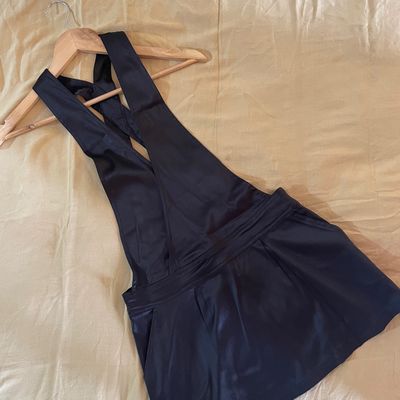 Women Denim Overall Dress Adjustable Strap Pinafore Dress with Pockets  Independence Day Suspender Skirt - Walmart.com
