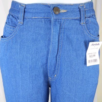 hush Cari Slouchy Jeans Womens Ladies Soft Denim Light Authentic Blue Size  4-18 | eBay