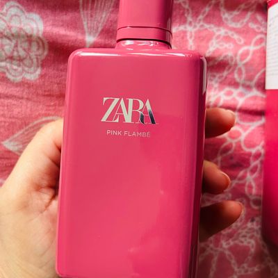 Zara perfume pink flambé hot sale