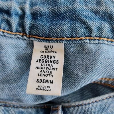 H&M, Jeans, Hm Curvy Jeggings Ultra High Waist Ankle Length 6p