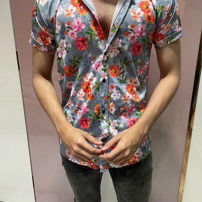 Flower shirt for discount boys