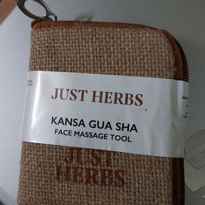 Just Herbs Kansa Gua Sha - Face Massage Tool Online In India