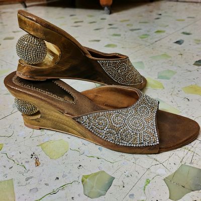 Indian Wedding Wedge Shoe Ideas