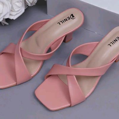 Peach best sale colour heels