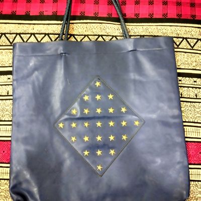 Handbags | Navy Blue Leather Purse | Freeup