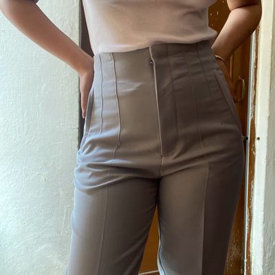 I tried on Zara's viral gold trousers but they were a fail - here's why |  The Irish Sun
