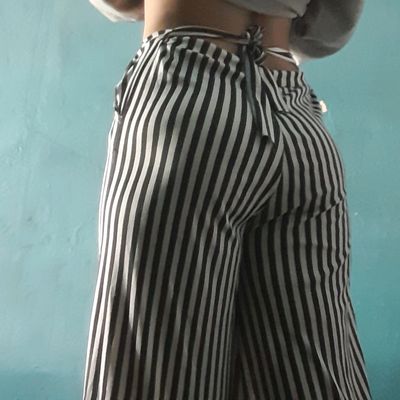 Sexy Two Piece Palazzo Pants Set With Wide Leg Trousers Perfect For Evening  Parties And Clubwear From Blueegg, $23 | DHgate.Com