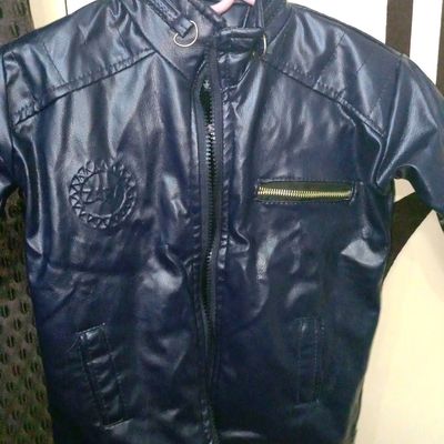 Zara leather jacket sales kids