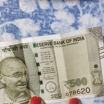 500 Indian Rupee - Etsy