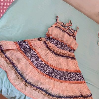 Cotton Jaipuri Printed Knee Length One Piece Dress, Size: Upto 42 inch at  Rs 170/piece in Jaipur