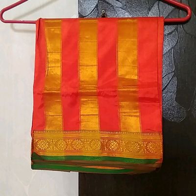 Firogi Banarasi Silk Weaving With Contrast Border Saree – BEST SAREE