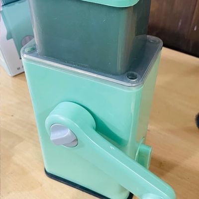 Rotary Vegetable Slicer - Round Mandoline Slicer Large Feed Port - Suction  Base