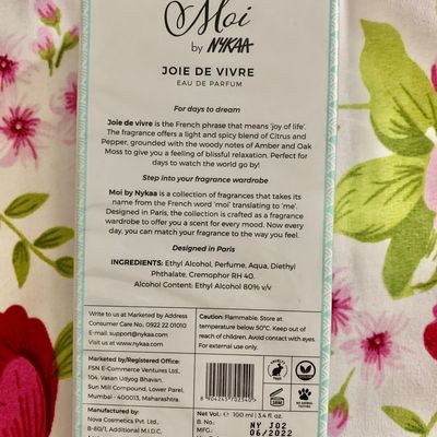 Joie de vivre discount perfume