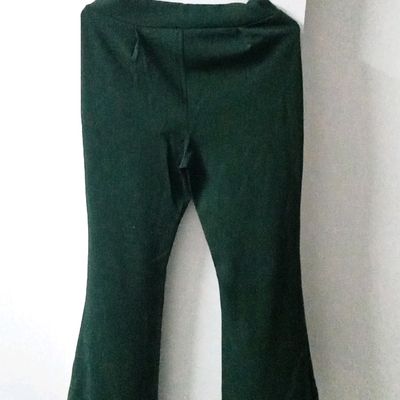 Buy Dark Green Mid Rise Cargo Pants For Women Online in India | VeroModa
