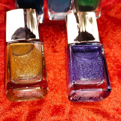 Manish Malhotra Beauty By MyGlamm Gel Finish Nail Lacquers KIT-Hues of  Love-Sienna Crush,Mysterious Muse,Sangria Surprise-3X10ml