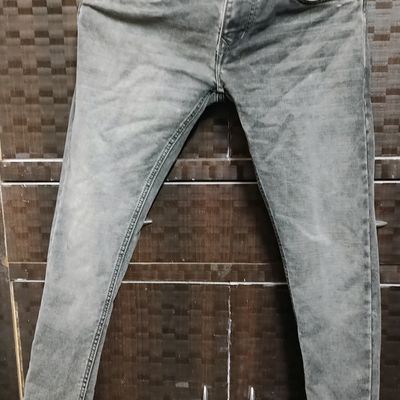 Gray Woman Straight Jeans | Gray Jeans Straight Leg | Womens Pants Zhisilao  - New - Aliexpress