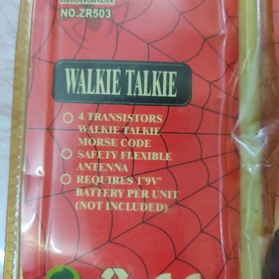Walkie Talkie With Morse Code - Spider-Man