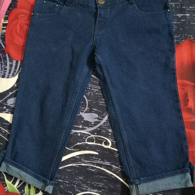 O.D.Co Denim Side Taping Three Quarter Jeans | Odel.lk