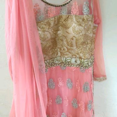 Anarkali Gown Dress Cum Salwar Suit at Rs 3899 | Designer Anarkali Suit in  Pune | ID: 11840993112