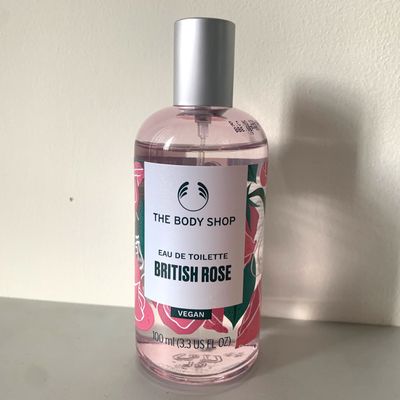 British rose best sale body mist