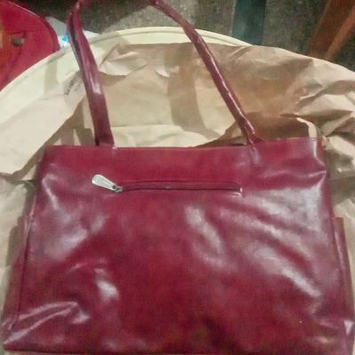 Rectangular Shape Plain Zipper Closure Shoulder Ladies Leather Handbags  Application: Gain Strength at Best Price in Faridabad | V2 Crafts