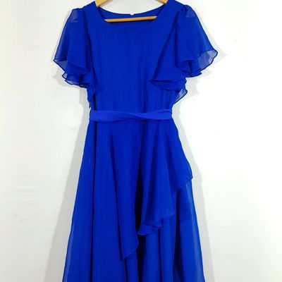 EHN Plus Size S-5XL Mother Bride Dresses Women Fashion Elegant Formal Lace  Knee Length Evening Dress | Lazada PH