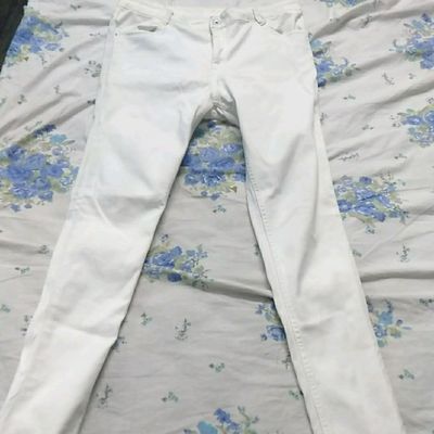 Kraus white shop jeans