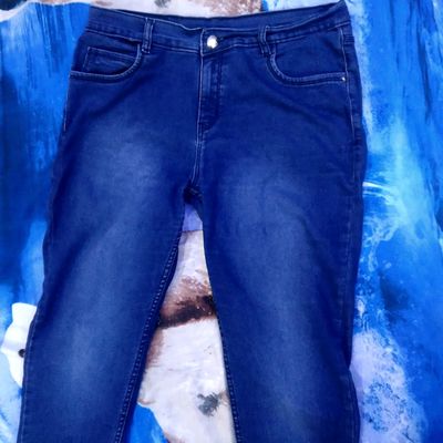 CHEAP MONDAY | Blue Women's Denim Trousers | YOOX