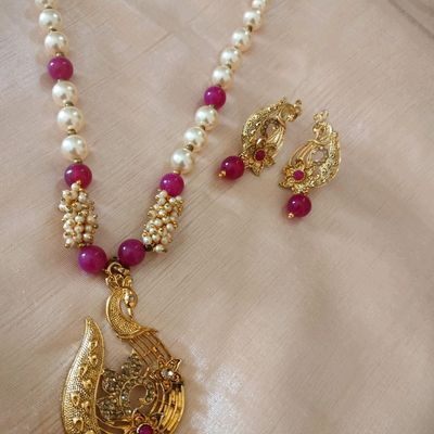 Ella Iridescent Pearl Necklace — Palenque Jewellery