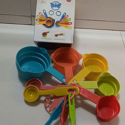 10Pcs/Set Measuring Cup Spoon With Scale Measuring Spoon Measuring