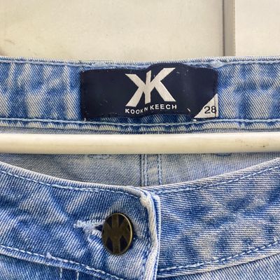 Buy Kook N Keech Men Washed Cotton Denim Jacket - Jackets for Men 22743916  | Myntra