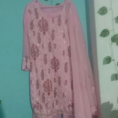 Buy Stylum Women Light Pink Printed Cotton Kurta Suit Set Online at Best  Prices in India - JioMart.