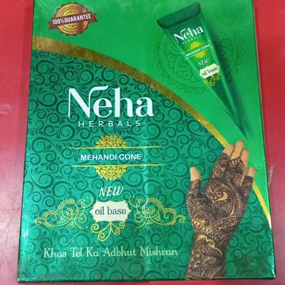 Neha Mehandi Cone - (Pack of 4)