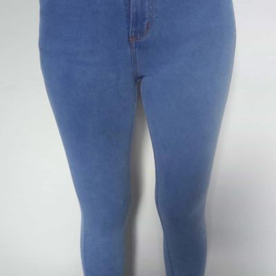 Jeans & Trousers  DOLCE CRUDO Women Blue Skinng High Waist Jeans