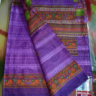 Buy Basanti Saree and MahaKali saree online from Omm Sai Cotton Saree,  Synthetic Saree, Nighty, Kurti