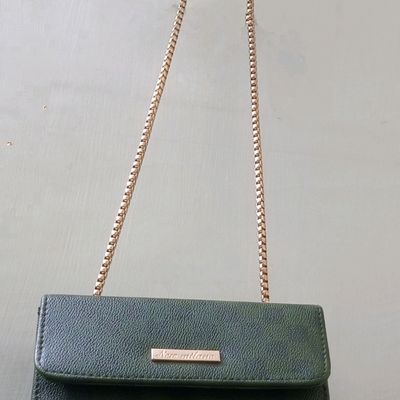 Saint Laurent Le 57 Shoulder Bag In Dark Green - New Vert Fonce |  Editorialist