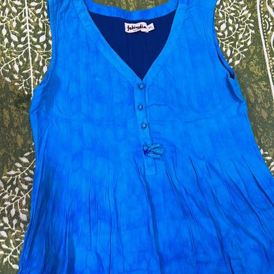 Buy Fabindia Women Brown & Beige Printed Fit & Flare Midi Dress - Dresses  for Women 2073147 | Myntra
