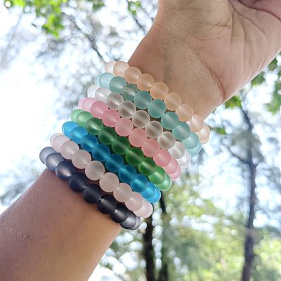 Matte 2025 bead bracelet