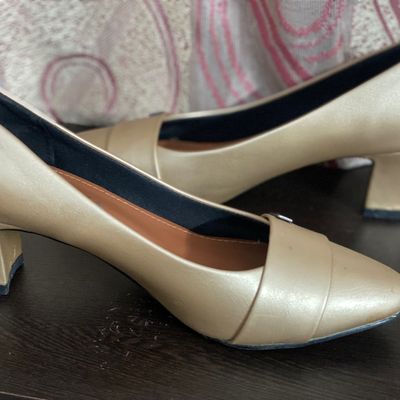 Golden sales belly heels